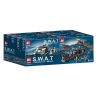 MASAHIRO 9097 non  SỞ CHỈ HUY CẢNH SÁT DA ĐEN SWAT bộ đồ chơi xếp lắp ráp ghép mô hình City SWAT COMMAND POST Thành Phố 775 khối