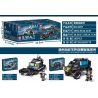 MASAHIRO 9097 non  SỞ CHỈ HUY CẢNH SÁT DA ĐEN SWAT bộ đồ chơi xếp lắp ráp ghép mô hình City SWAT COMMAND POST Thành Phố 775 khối