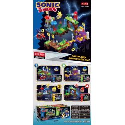 89301 non  MÔ HÌNH SONIC THE HEDGEHOG 4 bộ đồ chơi xếp lắp ráp ghép mô hình Movie & Game Phim Và Trò Chơi