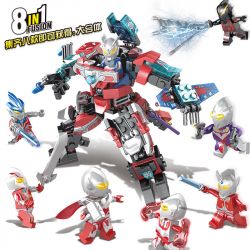 MG 195 non  SIÊU MECHA 8 LOẠI bộ đồ chơi xếp lắp ráp ghép mô hình Movie & Game Phim Và Trò Chơi