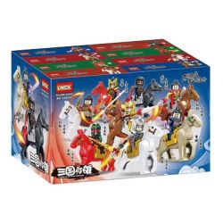 JI ZHIXING 82027 LWCK 60090 non  ANH HÙNG TAM QUỐC 8 MẪU bộ đồ chơi xếp lắp ráp ghép mô hình Three Kingdoms LEGEND OF THE THREE KINGDOMS Tam Quốc Diễn Nghĩa