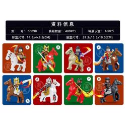 JI ZHIXING 82027 LWCK 60090 non  ANH HÙNG TAM QUỐC 8 MẪU bộ đồ chơi xếp lắp ráp ghép mô hình Three Kingdoms LEGEND OF THE THREE KINGDOMS Tam Quốc Diễn Nghĩa