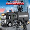 Kazi KY67287 67287 non  LỰC LƯỢNG SWAT XE GIÁM SÁT RADAR CHỐNG KHỦNG BỐ bộ đồ chơi xếp lắp ráp ghép mô hình City Thành Phố 375 khối
