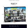 Kazi KY67292 67292 non  LỰC LƯỢNG SWAT TRỤ SỞ bộ đồ chơi xếp lắp ráp ghép mô hình Super Police Force Siêu Cảnh Sát 1238 khối
