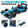 Kazi KY6137 6137 non  XE ĐUA CÔNG THỨC ĐIỆN NIO TCR bộ đồ chơi xếp lắp ráp ghép mô hình Speed Champions Racing Cars Đua Xe Công Thức 338 khối