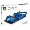 Kazi KY6135 6135 non  XE ĐUA ĐƯỜNG DÀI CADILLAC DPI-V.R bộ đồ chơi xếp lắp ráp ghép mô hình Speed Champions Racing Cars Đua Xe Công Thức 320 khối
