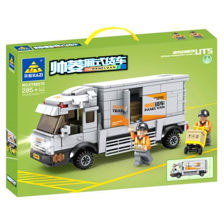 Kazi KY98270 98270 non  XE TẢI SHUAILING bộ đồ chơi xếp lắp ráp ghép mô hình City Thành Phố 285 khối