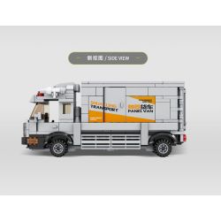 Kazi KY98270 98270 non  XE TẢI SHUAILING bộ đồ chơi xếp lắp ráp ghép mô hình City Thành Phố 285 khối