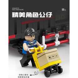 Kazi KY98269 98269 non  XE TẢI ĐÔNG LẠNH OMAN EST bộ đồ chơi xếp lắp ráp ghép mô hình City REFRIGERATED TRUCK Thành Phố 271 khối