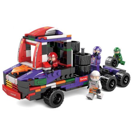 Kazi KY6097 6097 non  4 MẪU XE THỂ THAO NỔI TIẾNG bộ đồ chơi xếp lắp ráp ghép mô hình Racers Đua Tốc Độ