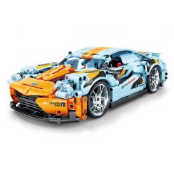 Kazi KY1051 1051 non  SIÊU XE FUTE GT bộ đồ chơi xếp lắp ráp ghép mô hình  Kỹ Thuật Công Nghệ Cao Mô Hình Phương Tiện 868 khối