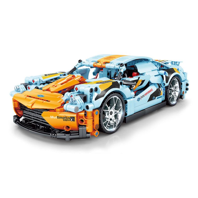 Kazi KY1051 1051 non  SIÊU XE FUTE GT bộ đồ chơi xếp lắp ráp ghép mô hình  Kỹ Thuật Công Nghệ Cao Mô Hình Phương Tiện 868 khối