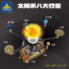 Kazi KY10012 10012 non  CỬU THIÊN CẦU bộ đồ chơi xếp lắp ráp ghép mô hình Creator Expert SOLAR SYSTEM GALAXIES Chuyên Gia Sáng Tạo 1469 khối