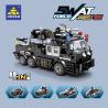 Kazi KY67296 67296 non  MÔ HÌNH LỰC LƯỢNG SWAT 8 bộ đồ chơi xếp lắp ráp ghép mô hình City Thành Phố