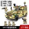 Kazi KY84118 84118 non  XE RÀ PHÁ BOM MÌN HẠNG NHẸ VP11 bộ đồ chơi xếp lắp ráp ghép mô hình Military Army Quân Sự Bộ Đội 377 khối