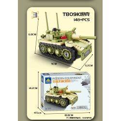 Kazi KY84122 84122 non  TRANG BỊ HIỆN ĐẠI XE BỌC THÉP RÀ PHÁ BOM MÌN BMR-3M 8 TỔ HỢP bộ đồ chơi xếp lắp ráp ghép mô hình Military Army Quân Sự Bộ Đội 1250 khối