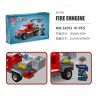 JIESTAR 52013 non  XE CỨU HỎA UNIVERSAL CITY NỀN TẢNG bộ đồ chơi xếp lắp ráp ghép mô hình URBAN FIRE ENGINE Thành Phố 91 khối