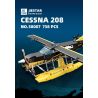 JIESTAR 58007 non  MÁY BAY HẠNG NHẸ ĐA NĂNG CÁNH QUẠT MỘT ĐỘNG CƠ CESSNA 208 bộ đồ chơi xếp lắp ráp ghép mô hình  Kỹ Thuật Công Nghệ Cao Mô Hình Phương Tiện 738 khối