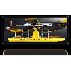 JIESTAR 58007 non  MÁY BAY HẠNG NHẸ ĐA NĂNG CÁNH QUẠT MỘT ĐỘNG CƠ CESSNA 208 bộ đồ chơi xếp lắp ráp ghép mô hình  Kỹ Thuật Công Nghệ Cao Mô Hình Phương Tiện 738 khối