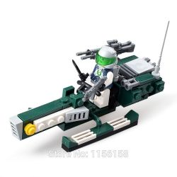 GUDI 8206 non  MOTO BAY bộ đồ chơi xếp lắp ráp ghép mô hình Earth Border Biến Giới Trái Đất 88 khối