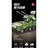 JIESTAR 61062 non  PHÁO PHÒNG KHÔNG ĐÔI 35 TYPE 09 bộ đồ chơi xếp lắp ráp ghép mô hình Military Army 09 35MM TRACKED SELF-PROPELLED ARILERY Quân Sự Bộ Đội 358 khối