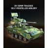 JIESTAR 61062 non  PHÁO PHÒNG KHÔNG ĐÔI 35 TYPE 09 bộ đồ chơi xếp lắp ráp ghép mô hình Military Army 09 35MM TRACKED SELF-PROPELLED ARILERY Quân Sự Bộ Đội 358 khối
