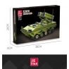 JIESTAR 61061 non  TÊN LỬA CHỐNG TĂNG RED ARROW 10 bộ đồ chơi xếp lắp ráp ghép mô hình Military Army HJ-10 ANTI-TANK MISSILE Quân Sự Bộ Đội 357 khối