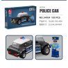 JIESTAR 54104 non  THÀNH PHỐ VŨ TRỤ XE CẢNH SÁT bộ đồ chơi xếp lắp ráp ghép mô hình City GLOBAL CITY POLICE CAR 105 khối