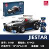 JIESTAR 54101 non  THÀNH PHỐ VŨ TRỤ XE CẢNH SÁT bộ đồ chơi xếp lắp ráp ghép mô hình City GLOBAL CITY POLICE CAR 97 khối