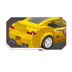 JIESTAR 92334 non  NHỰA ĐƯỜNG CHEVROLET CAMARO SS bộ đồ chơi xếp lắp ráp ghép mô hình Racers Đua Tốc Độ 292 khối