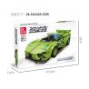JIESTAR 92333 non  NHỰA ĐƯỜNG LAMBORGHINI HURACAN bộ đồ chơi xếp lắp ráp ghép mô hình Racers Đua Tốc Độ 288 khối