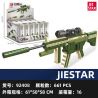 JIESTAR 92408 non  SÚNG TRƯỜNG M416 TỔ HỢP tỷ lệ 1:14 bộ đồ chơi xếp lắp ráp ghép mô hình Gun 661 khối