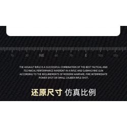 JIESTAR 92408 non  SÚNG TRƯỜNG M416 TỔ HỢP tỷ lệ 1:14 bộ đồ chơi xếp lắp ráp ghép mô hình Gun 661 khối