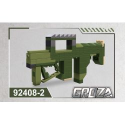 JIESTAR 92408 non  SÚNG TRƯỜNG M416 TỔ HỢP tỷ lệ 1:14 bộ đồ chơi xếp lắp ráp ghép mô hình Gun 661 khối