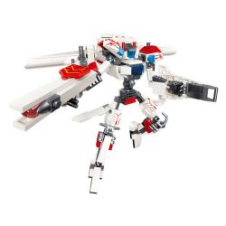 JIESTAR 67013 non  BÌNH MINH BẤT TẬN CORONA MECHA bộ đồ chơi xếp lắp ráp ghép mô hình 266 khối