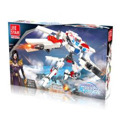 JIESTAR 67013 non  BÌNH MINH BẤT TẬN CORONA MECHA bộ đồ chơi xếp lắp ráp ghép mô hình 266 khối