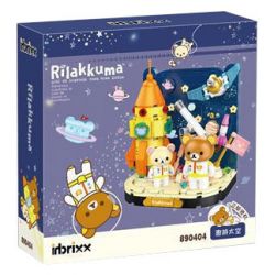 INBRIXX 890404 non  RILAKKUMA DU HÀNH TRONG KHÔNG GIAN bộ đồ chơi xếp lắp ráp ghép mô hình
