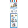 INBRIXX 890403 non  RILAKKUMA CHUYẾN DU LỊCH NƯỚC PHÁP LÃNG MẠN bộ đồ chơi xếp lắp ráp ghép mô hình