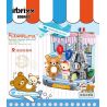 INBRIXX 890403 non  RILAKKUMA CHUYẾN DU LỊCH NƯỚC PHÁP LÃNG MẠN bộ đồ chơi xếp lắp ráp ghép mô hình