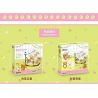 INBRIXX 890402 non  RILAKKUMA CHUYẾN DÃ NGOẠI VUI VẺ bộ đồ chơi xếp lắp ráp ghép mô hình RILAKKUMA HAPPY HOLIDAY PICNIC