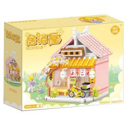 WELEMAGINATION 2134 non  IZAKAYA bộ đồ chơi xếp lắp ráp ghép mô hình Girl THE PUB Con Gái 601 khối