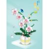 WELEMAGINATION 2138 non  LAN TẤN QUÝ PHU bộ đồ chơi xếp lắp ráp ghép mô hình Flowers ORCHIDS ELEGANT Hoa 616 khối