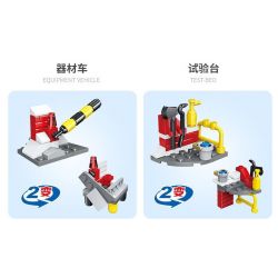 ZHEGAO QL0211 0211 non  HỎA TIÊN PHONG LỆNH 16 TỔ HỢP bộ đồ chơi xếp lắp ráp ghép mô hình Creator Sáng Tạo