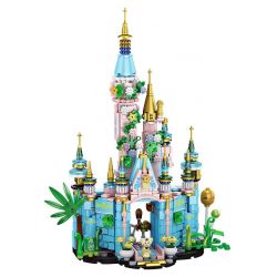 FORANGE FC3828 3828 non  KẾT HỢP ĐA DẠNG ROYAL FANTASY CASTLE 8 bộ đồ chơi xếp lắp ráp ghép mô hình Girl Con Gái 782 khối