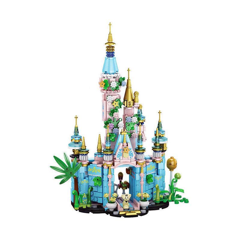 FORANGE FC3828 3828 non  KẾT HỢP ĐA DẠNG ROYAL FANTASY CASTLE 8 bộ đồ chơi xếp lắp ráp ghép mô hình Girl Con Gái 782 khối