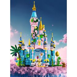FORANGE FC3828 3828 non  KẾT HỢP ĐA DẠNG ROYAL FANTASY CASTLE 8 bộ đồ chơi xếp lắp ráp ghép mô hình Girl Con Gái 782 khối