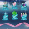 FORANGE FC3828 3828 non  KẾT HỢP ĐA DẠNG ROYAL FANTASY CASTLE 8 bộ đồ chơi xếp lắp ráp ghép mô hình Girl Con Gái 782 khối