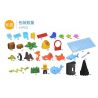 HYSTOYS HONGYUANSHENG AOLEDUOTOYS HG-1450 1450 HG1450 Xếp hình kiểu    Arctic Lâu đài Thủy Cung 41 khối
