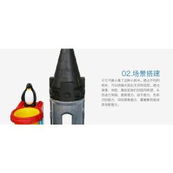 HYSTOYS HONGYUANSHENG AOLEDUOTOYS HG-1450 1450 HG1450 Xếp hình kiểu    Arctic Lâu đài Thủy Cung 41 khối