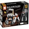 KAIYU KEEYEE WORLD K96136 96136 non  THE WANDERING EARTH 2 BENBEN CHÚ CHÓ ROBOT CHIẾN ĐẤU CÓ THỂ THAY ĐỔI bộ đồ chơi xếp lắp ráp ghép mô hình SCIENCE ROBOTIC DOG Lưu Lạc Địa Cầu 730 khối